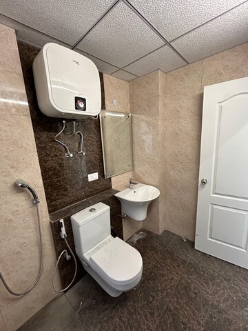 Bathroom in 3 BHK Apartment at Shree Vardhman Victoria, Sector 70 – for Rent