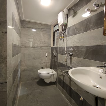 Bathroom in 1 BHK Apartment at Geeta Nagar – for Sale