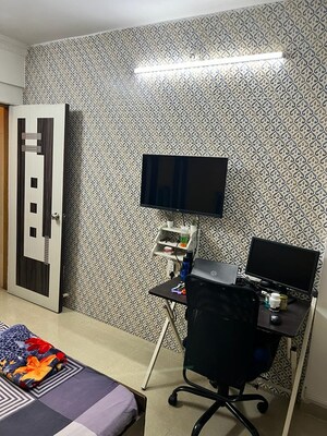 Master Bedroom in 2 BHK Apartment at Kopar Khairane – for Sale