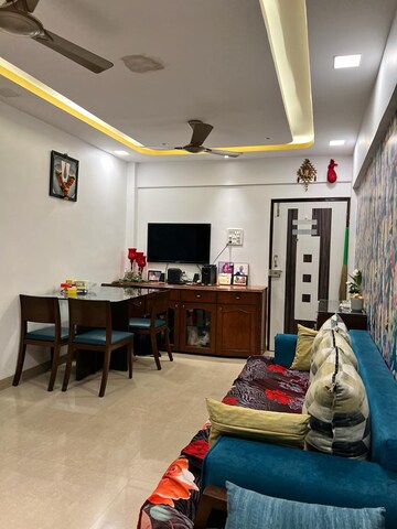 Living Room in 2 BHK Apartment at Kopar Khairane – for Sale