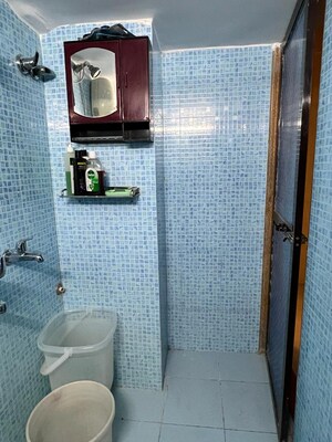 Bathroom in 2 BHK Apartment at Kopar Khairane – for Sale
