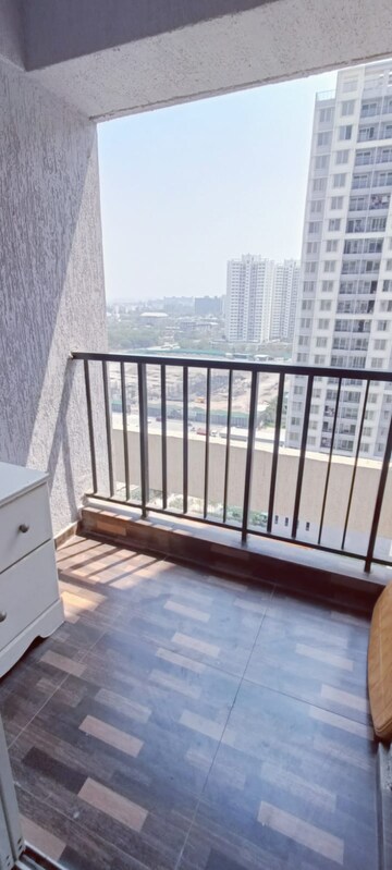 Balcony in 1 BHK Apartment at Kolte Patil Life Republic, Hinjewadi – for Rent