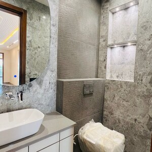 Bathroom in 4 BHK Builder Floor at Sushant Lok 2, Sector 56 – for Sale