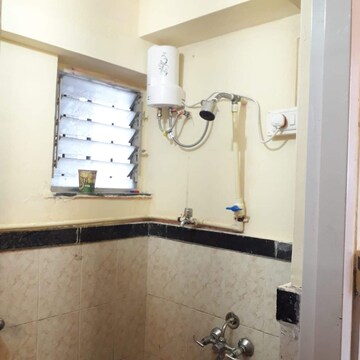 Bathroom in 1 BHK Apartment at MHADA Prakash Cotton Mill, Lower Parel – for Rent