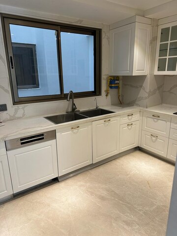 Kitchen in 4 BHK Apartment at Anand Niketan – for Rent