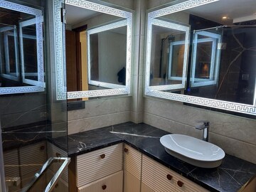 Attached Bathroom in 4 BHK Apartment at Anand Niketan – for Rent