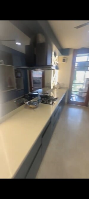 Kitchen in 3 BHK Builder Floor at Agcr Enclave – for Sale