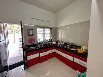 Kitchen in 4 BHK Apartment at Kumar Palmsprings, Undri – for Sale