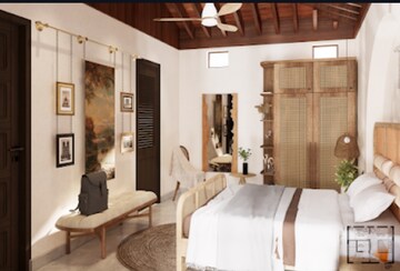 Living Room in 4 BHK Villa at Siolim – for Sale