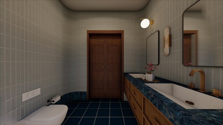 Bathroom, socorro 5 Bedroom 325 Sq.Mt. Villa In Socorro Goa 8828889