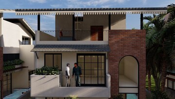 5 BHK Villa – Exterior View View at Socorro - for Sale