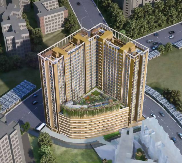 2.5 BHK + Pooja Room Apartment For Rent in Dosti Oro 67