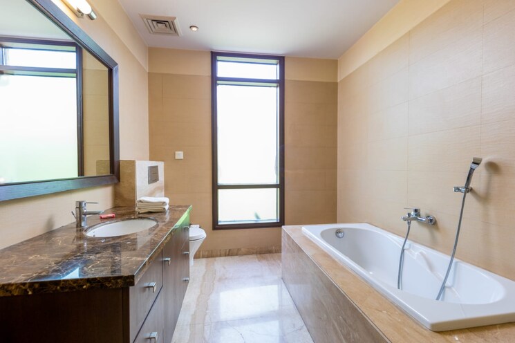 Attached Bathroom, boutique-residential-apartments-a-17-a 3.5 Bedroom 2500 Sq.Ft. Apartment In New Friends Colony Delhi 8828912