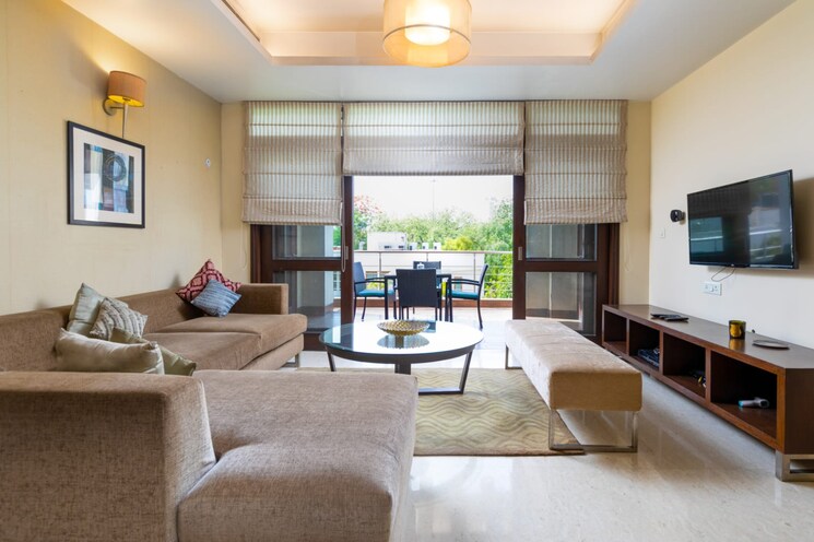 Living Room, boutique-residential-apartments-a-17-a 3.5 Bedroom 2500 Sq.Ft. Apartment In New Friends Colony Delhi 8828912