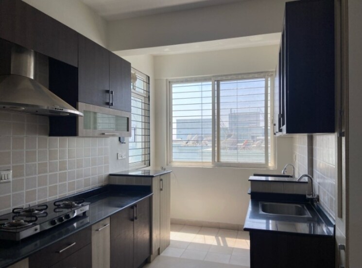 Kitchen, silver-corner 2 Bedroom 1200 Sq.Ft. Builder Floor In Rt Nagar Bangalore 8828927