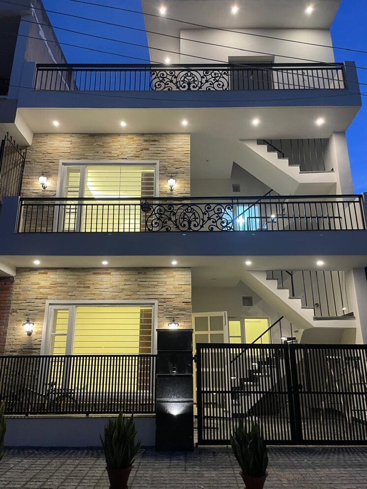 Exterior View, sector 124 4 Bedroom 1972 Sq.Ft. Independent House In Sector 124 Mohali 8828948