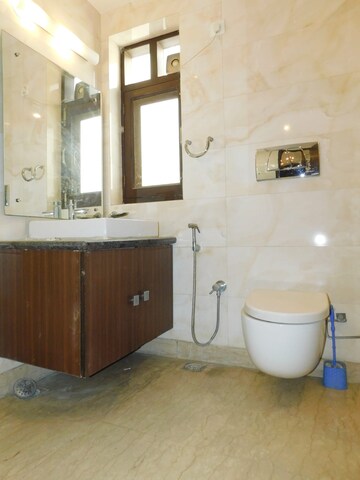 Bathroom in 3 BHK Apartment at Greater Kailash I – for Sale