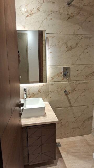 Bathroom in 4 BHK Apartment at Greater Kailash I – for Rent