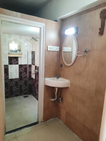 Bathroom in 1 BHK Apartment at Himgiri Lokupvan Phase II CHS Ltd, Mhada Colony – for Rent