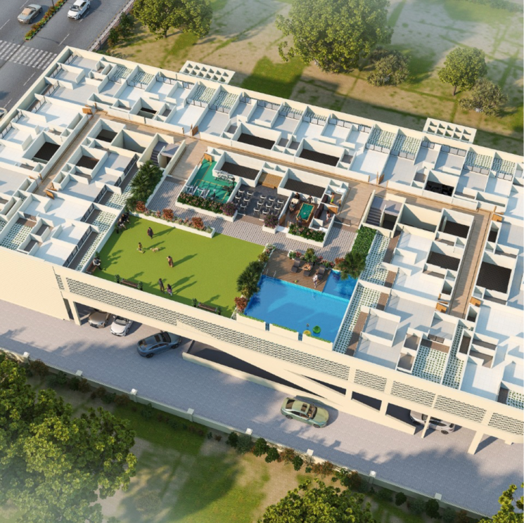 Master Plan, shree-empire-pushpak-nagar 2 Bedroom 1285 Sq.Ft. Apartment In Kundevahal Village Navi Mumbai 8829178