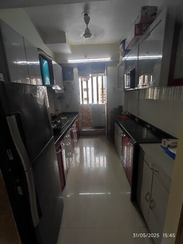 Kitchen in 2 BHK Apartment at Rustomjee Avenue D1, Virar West – for Rent