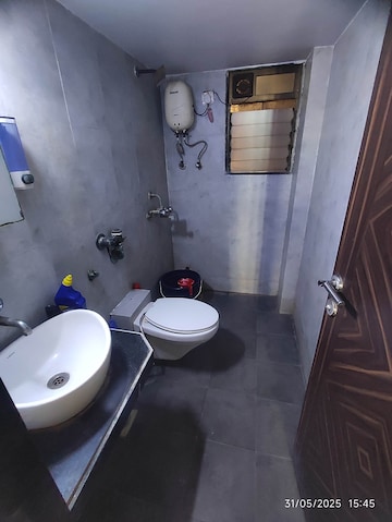 Bathroom in 2 BHK Apartment at Rustomjee Avenue D1, Virar West – for Rent