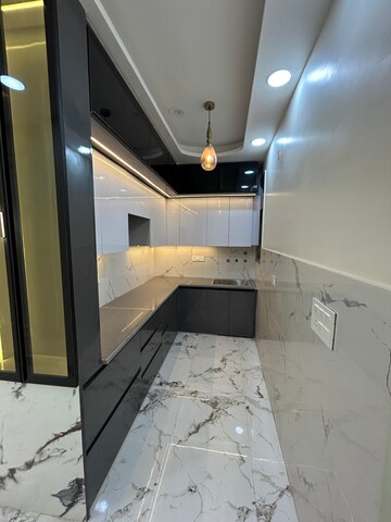 Kitchen in 3 BHK Builder Floor at Dwarka Mor – for Sale
