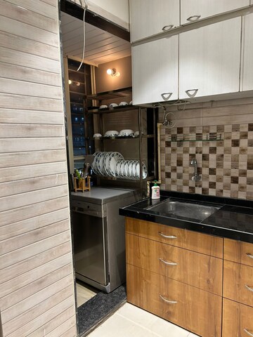 Kitchen in 2 BHK Apartment at Fortune Springs, Kharghar – for Rent
