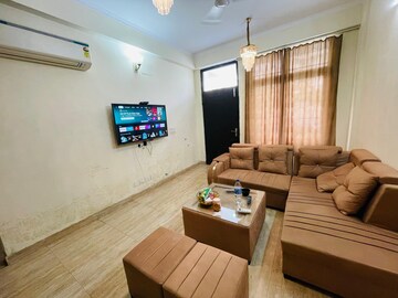 Living Room in 3 BHK Apartment at Gaur Sportswood, Sector 79 – for Rent