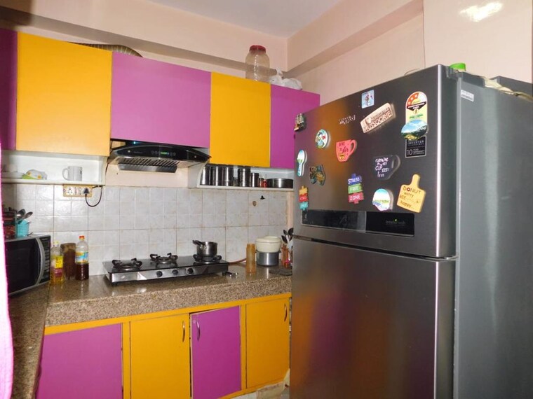 Kitchen, viddhi-tower 2 Bedroom 900 Sq.Ft. Apartment In Mahagunpuram Ghaziabad 8829267
