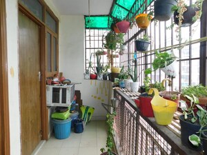 Balcony in 2 BHK Apartment at Viddhi Tower, Mahagunpuram – for Sale