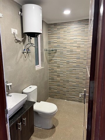 Bathroom in 2.5 BHK Apartment at BPTP Park Prime, Sector 66 – for Rent
