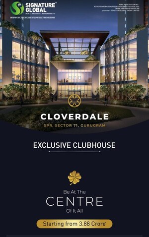 3 BHK Apartment – Exterior View View at Signature Global Cloverdale, Sector 71 - for Sale