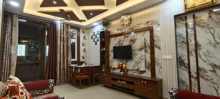 Living Room, nilaya-greens 2 Bedroom 927 Sq.Ft. Apartment In Raj Nagar Extension Ghaziabad 8829258
