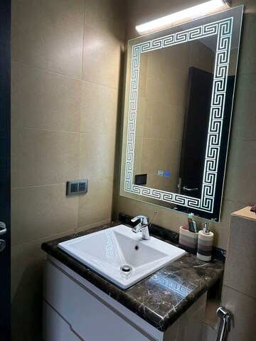 Bathroom in 3 BHK Apartment at Mahindra Luminare, Sector 59 – for Sale