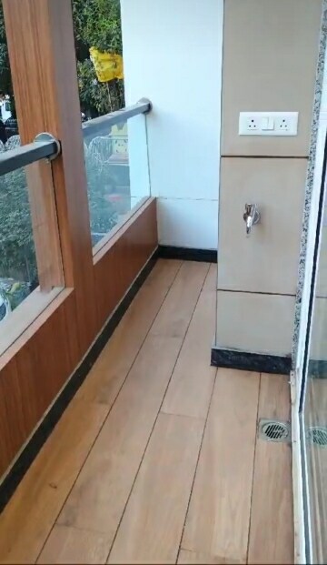 Balcony in 2 BHK Builder Floor at Lajpat Nagar 4 – for Rent