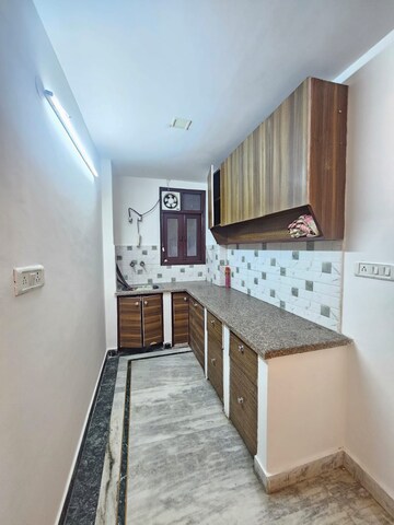 Kitchen in 1 BHK Apartment at Palm Residency Chhatarpur, Chattarpur – for Rent