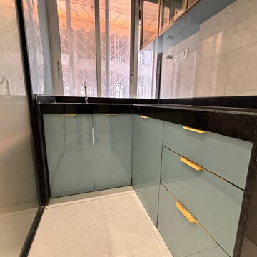 Kitchen in 1 BHK Apartment at Infragate Palace, Kundevahal Village – for Sale