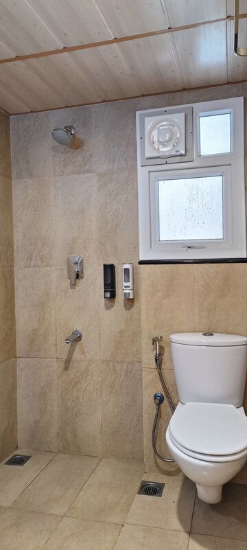 Bathroom in 2 BHK Apartment at Prestige High Fields Gachibowli, Gachibowli – for Rent
