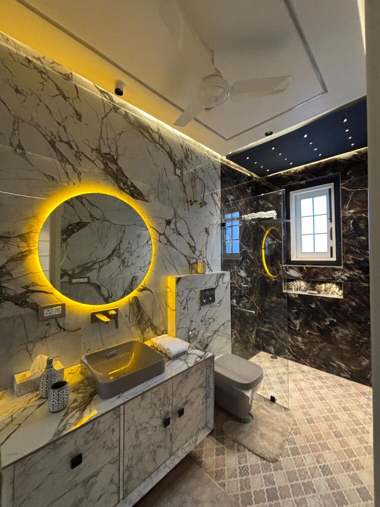 Master Bedroom, eros-rosewood-city 4 Bedroom 575 Sq.Yd. Builder Floor In Sector 49 Gurgaon 8829378