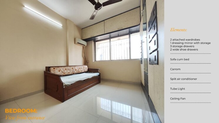 Living Room, lalani-valentine-apartment 2 Bedroom 1050 Sq.Ft. Apartment In Malad East Mumbai 8829361