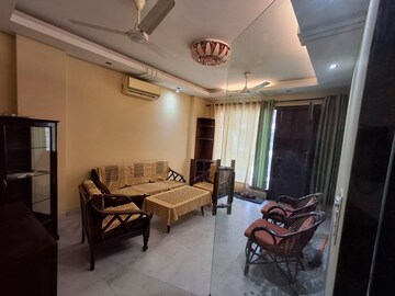 Living Room in 3 BHK Builder Floor at Chittaranjan Park – for Rent