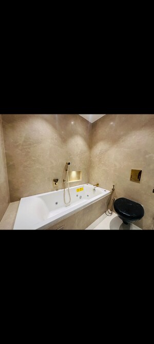 Bathroom in 3 BHK Apartment at Level Pali Vintage, Khar West – for Sale