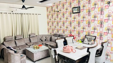 Living Room in 2 BHK Apartment at Kharar – for Rent