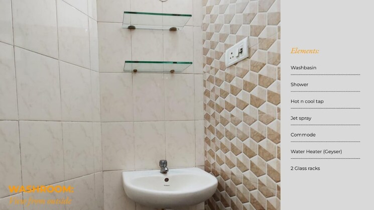 Bathroom, valentine-apartments 2 Bedroom 1050 Sq.Ft. Apartment In Goregaon East Mumbai 8829445