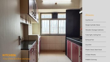 Kitchen in 2 BHK Apartment at Valentine Apartments, Goregaon East – for Rent