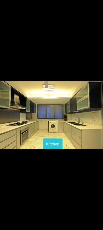 Kitchen in 4 BHK Apartment at Satra Residency, Khar West – for Sale