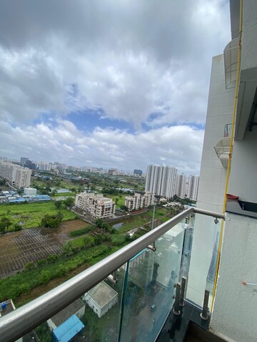 Balcony in 2 BHK Apartment at Pharande Puneville, Tathawade – for Rent