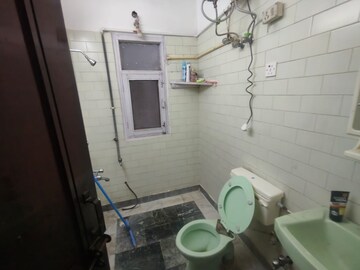 Bathroom in 2 BHK Builder Floor at Malviya Nagar – for Rent