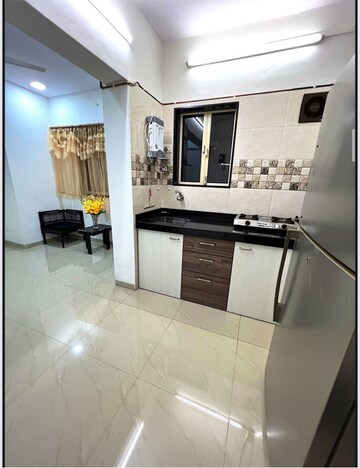 Kitchen in 1 BHK Apartment at Lady Ratan Tower, Worli – for Rent